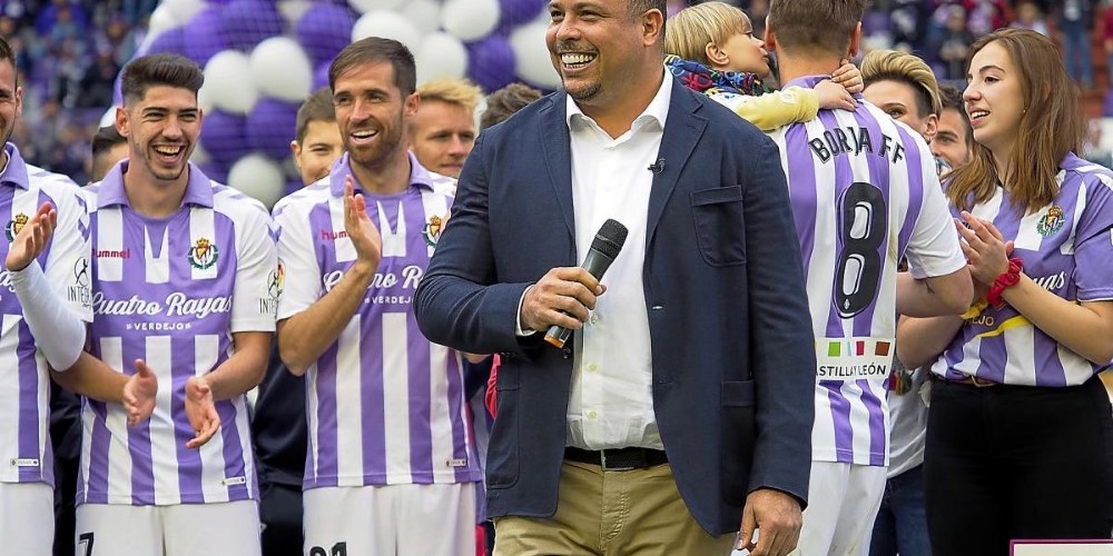 Aumento de socios, valor de mercado, r&eacute;cord de venta en camisetas y transformaci&oacute;n digital; la gesti&oacute;n de Ronaldo en Real Valladolid