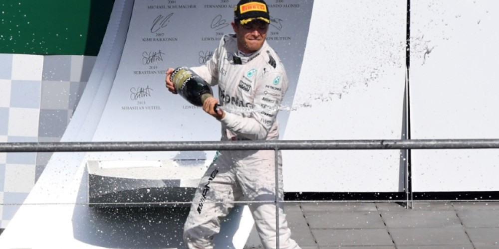 Nico Rosberg triunfa en el Gran Premio de B&eacute;lgica