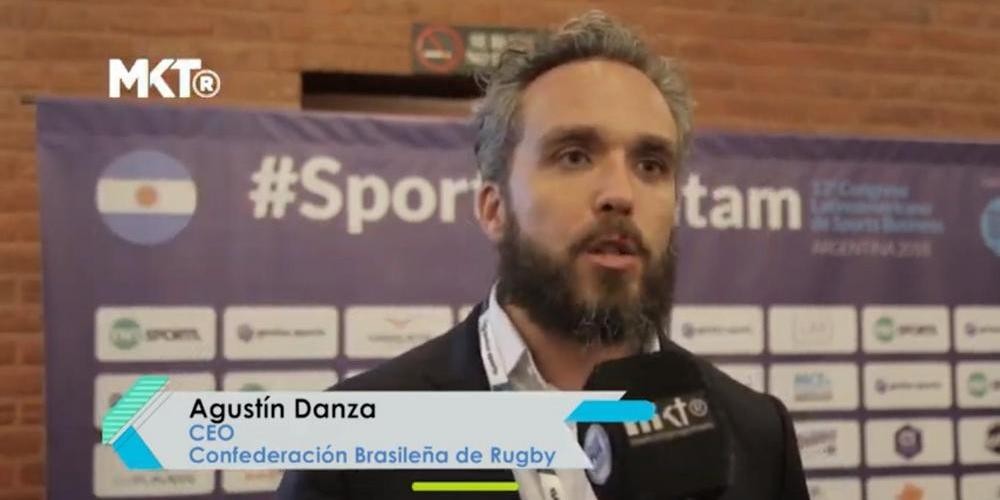 Agust&iacute;n Danza, Confederaci&oacute;n Brasile&ntilde;a de Rugby: &ldquo;Sudam&eacute;rica debe trabajar en equipo para mejorar el rugby de la regi&oacute;n&rdquo;