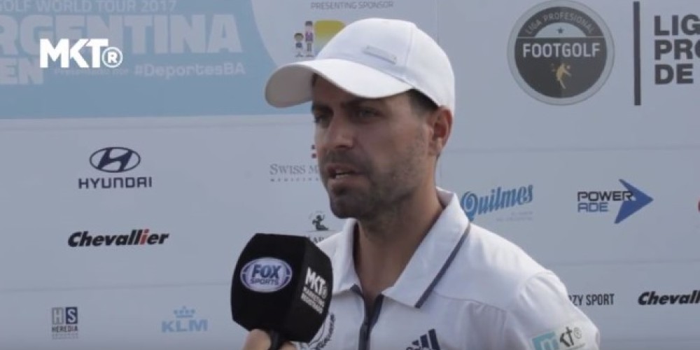 Sebasti&aacute;n Pelliccioni: &quot;El Argentina Open marcar&aacute; mis pasos en esta disciplina y los de la organizaci&oacute;n&quot;