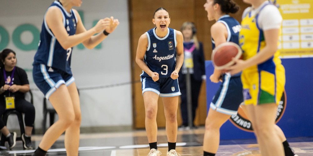 La Selección Argentina ganó el clásico ante Brasil en el Sudamericano Sub 17 femenino