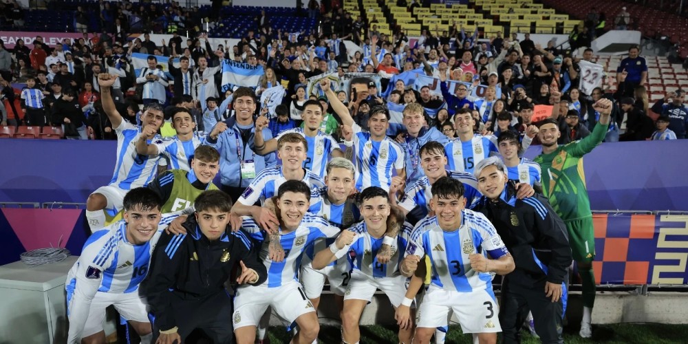 La Selecci&oacute;n Argentina Sub-20 se meti&oacute; en la final del Mundial tras derrotar a Colombia