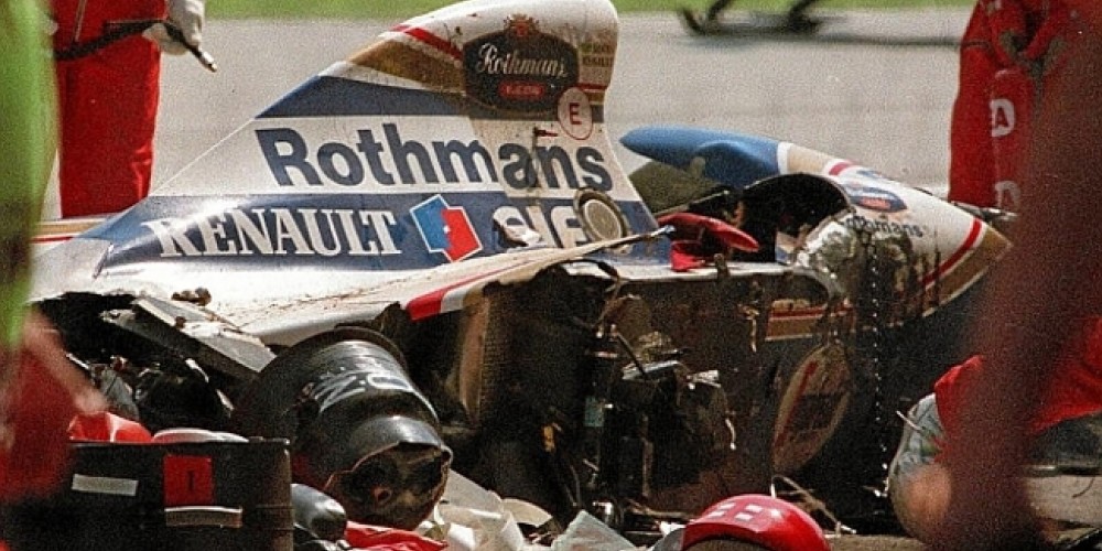 Hallaron im&aacute;genes in&eacute;ditas del d&iacute;a del accidente de Aryton Senna 