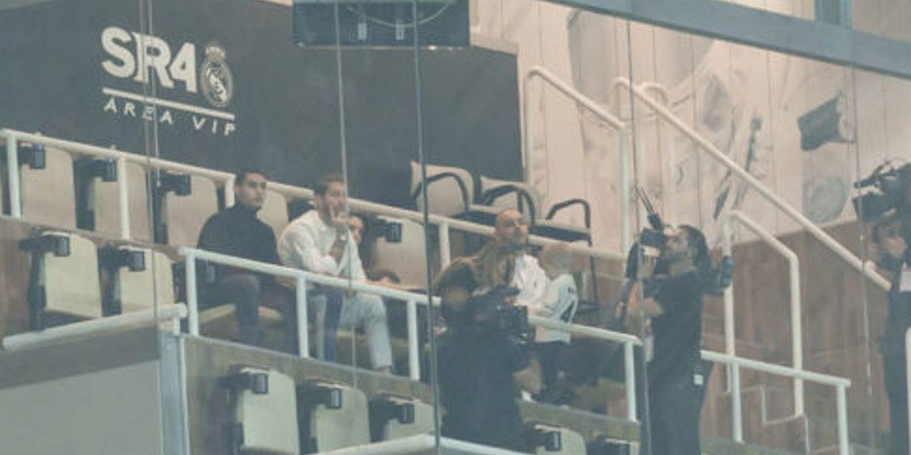 Mientras el Real Madrid ca&iacute;a ante el Ajax, Sergio Ramos filmaba su documental en el mismo estadio