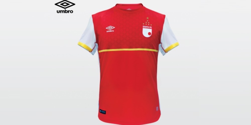 Umbro presentó la nueva camiseta de Santa Fe