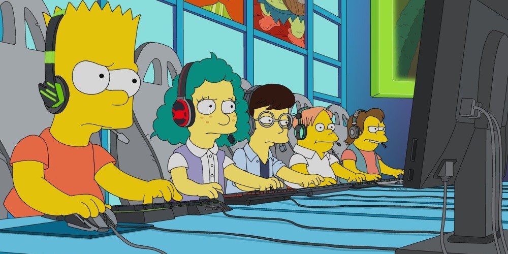 Los Simpsons y un cap&iacute;tulo especial sobre los eSports