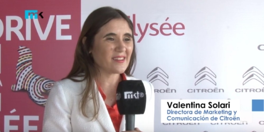Valentina Solari, Citroën: “Que el C-Elysée llegue a las calles para nosotros es un gran logro”