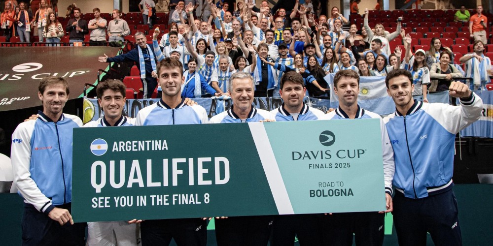 Se sorte&oacute; la Copa Davis: Argentina jugar&aacute; ante Alemania en cuartos de final