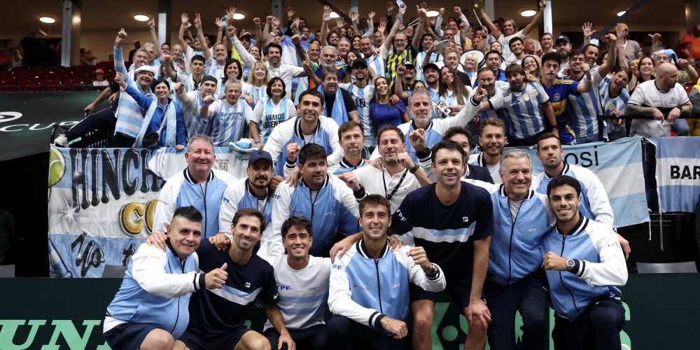 Nuevo sponsor para la Copa Davis: MG se suma a las instancias de Bologna