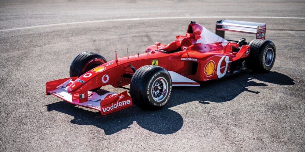 Subastar&aacute;n la Ferrari invicta de Michael Schumacher: Una de las m&aacute;s caras de la historia