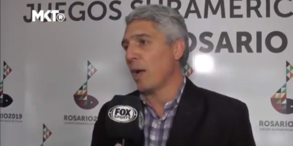 Adri&aacute;n Ghiglione, Sudamericano de playa: &ldquo;Rosario ha apostado mucho por el deporte que a la larga es c&iacute;clico y vuelve con la elite&rdquo;