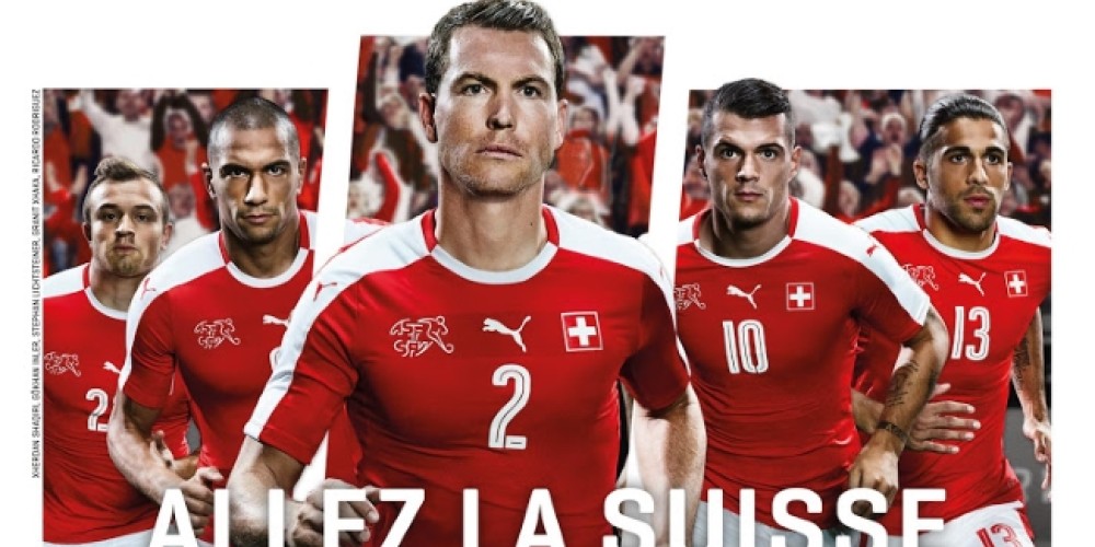 Puma present&oacute; las camisetas de Suiza, Rep&uacute;blica Checa, Austria y Eslovaquia