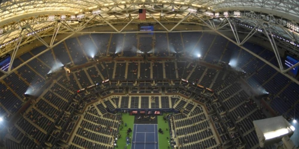 El US Open celebr&oacute; el nuevo techo del Arthur Ashe