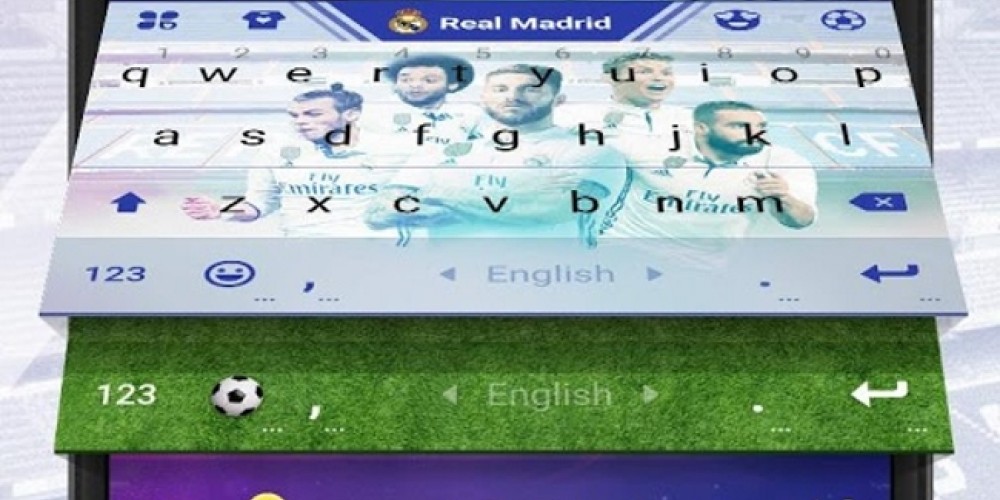El Real Madrid presenta su propio teclado para celular de cara a la pr&oacute;xima temporada