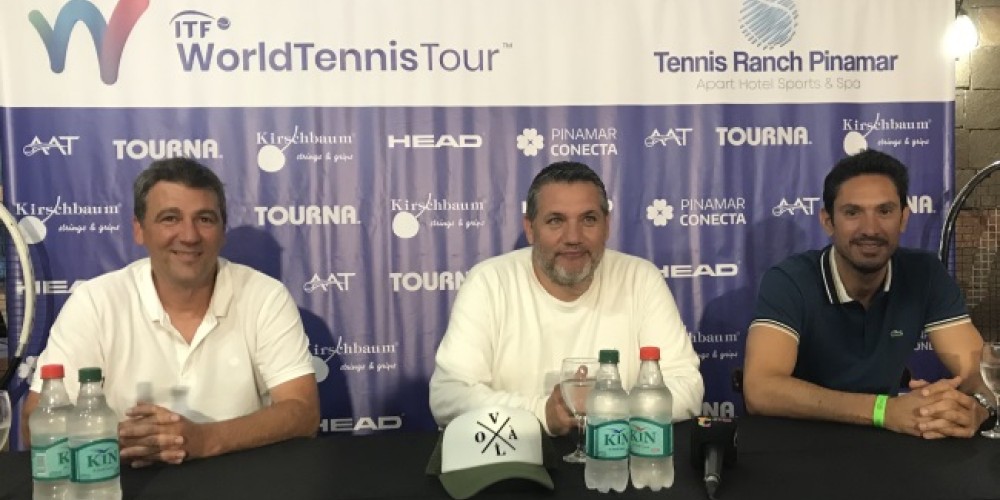 Se presentaron los 21 torneos del ITF World Tennis Tour 2019 en Pinamar