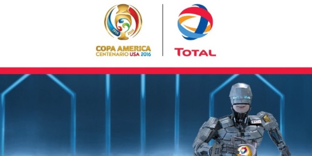 Total ser&aacute; sponsor de la Copa Am&eacute;rica Centenario