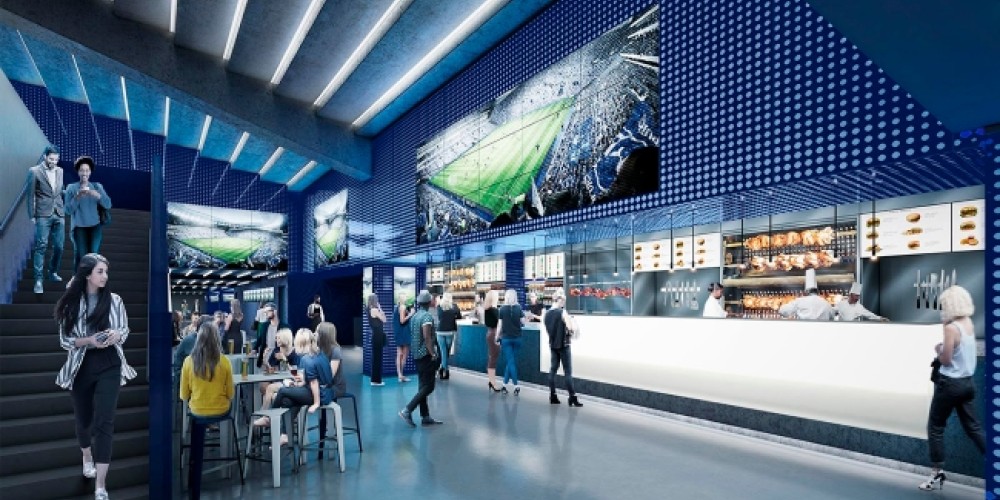 Se revelaron los detalles del innovador dise&ntilde;o del nuevo estadio del Tottenham 