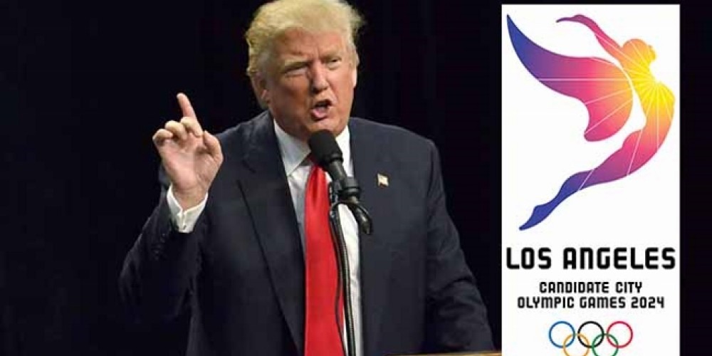 Trump a favor de la candidatura para los Juegos Ol&iacute;mpicos de Los &Aacute;ngeles 2024
