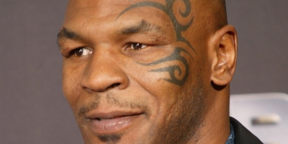 Mike Tyson quiere patentar el tatuaje tribal de su cara