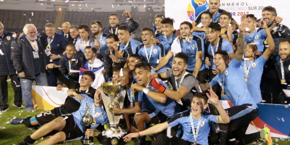 Uruguay present&oacute; la n&oacute;mina oficial de jugadores para el Mundial Sub 20 con Bentancur en la lista