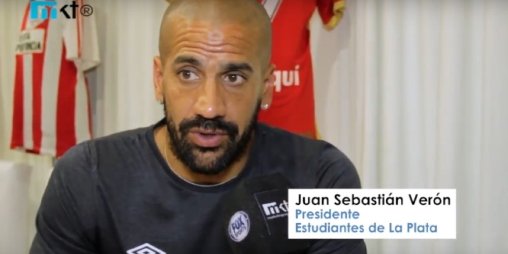 Juan Sebasti&aacute;n Ver&oacute;n, Estudiantes LP: &ldquo;Estudiantes trabaja diferente porque se mantiene ordenado&rdquo;