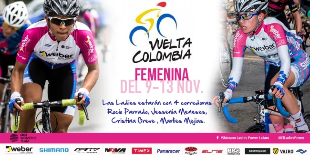 Las Ladies Power rumbo a la Vuelta a Colombia