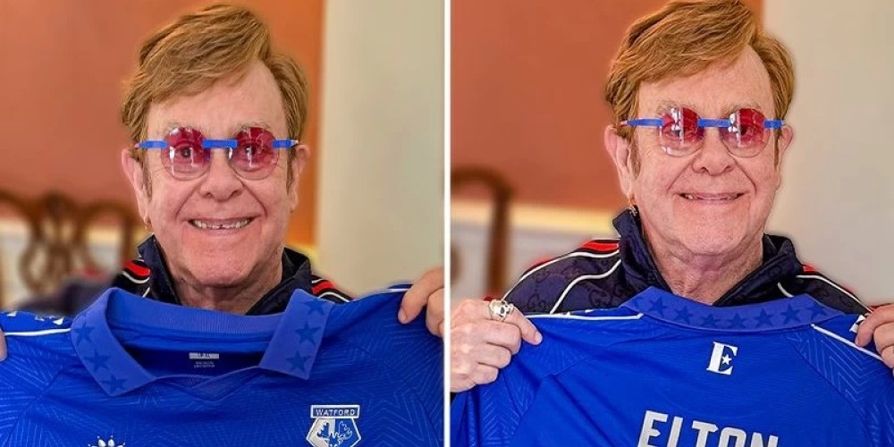 El Watford lanza una camiseta homenaje a Elton John