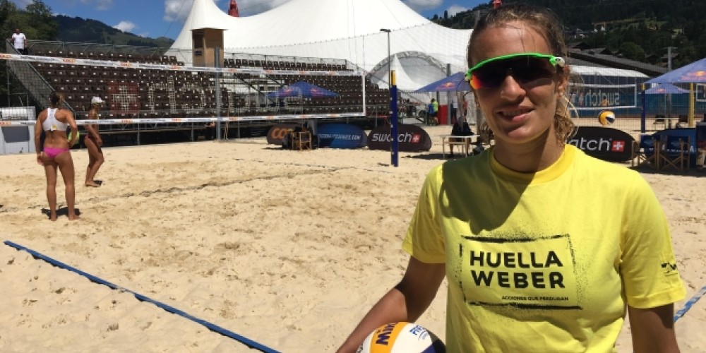 Ana Gallay, embajadora Weber, guerrera del v&oacute;ley y de la vida