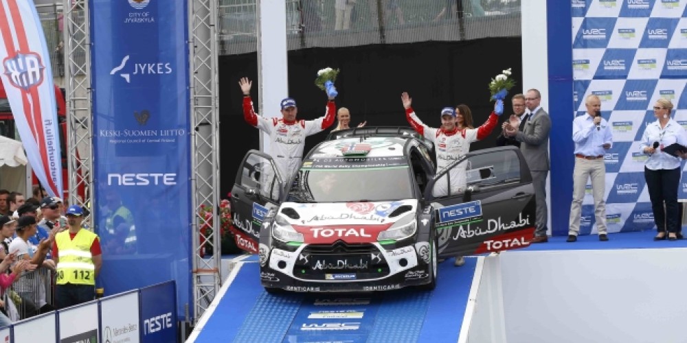 Un nuevo podio para Mads &Oslash;stberg en Finlandia con el Citro&euml;n TOTAL WRC