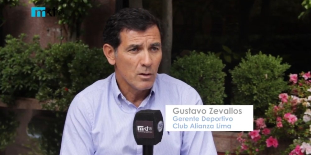 Gustavo Zevallos, Alianza Lima: “Tenemos un gran número de jugadores formados en el club”