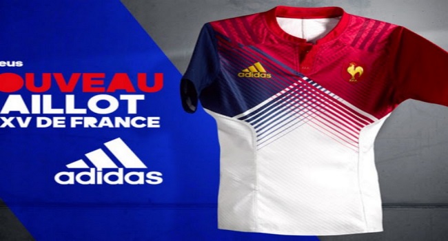 adidas presentó la nueva camiseta de Francia para el Seis Naciones ...