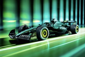Aston Martin y Aramco presentan una decoración científica para el GP de Estados Unidos