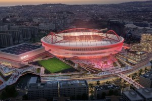 El Benfica prepara un impresionante estadio con un enorme complejo para el Mundial 2030