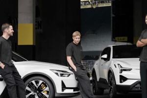 Borussia Dortmund presentó una alianza con la marca de autos eléctricos Polestar