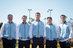 Copa Davis: Argentina tuvo una colorida despedida antes de viajar a Países Bajos