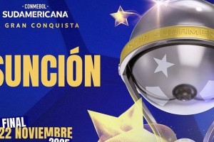 Los del Fuego animarán la final de la Copa Sudamericana 2025 en Asunción