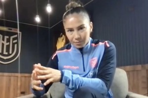Gigi Moreira, capitana de la Selección Femenina de Fútbol de Ecuador: "Estamos muy ilusionadas con esta Copa América"