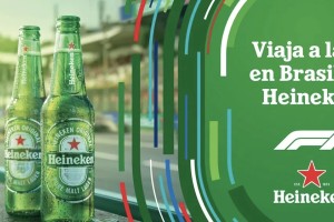 Heineken lanza una botella edición especial por el Gran Premio de São Paulo de F1