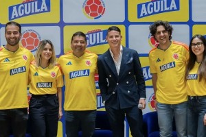 James Rodríguez es el nuevo embajador de la Cerveza Águila