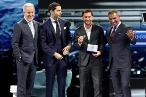 Lionel Messi recibió la llave de la ciudad de Miami en el America Business Forum