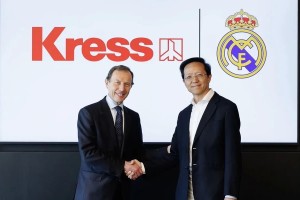 El Real Madrid se alió a Kress y Worx como patrocinador global