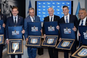 Uruguay, Argentina y Paraguay trabajan para albergar 18 partidos del Mundial 2030