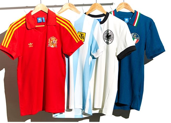 adidas Originals reveló su línea retro de camisetas mundialistas |  Marketing Registrado / La Comunidad del Marketing Deportivo