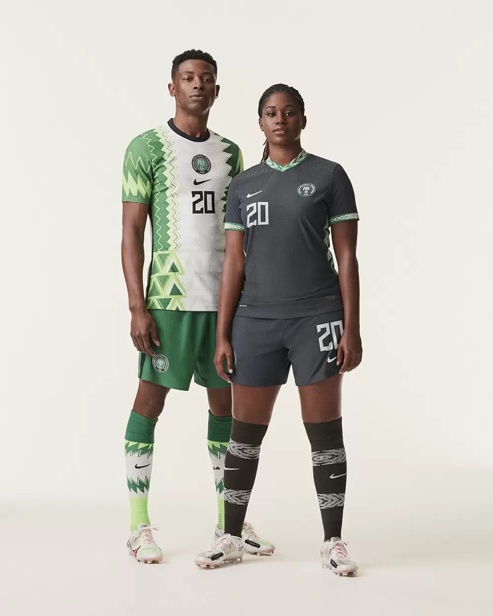 Nike presentó las camisetas de sus selecciones y la de Nigeria revolucionó las