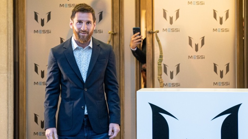 Marca “Messi”; el argentino pudo registrar su apellido como marca deportiva