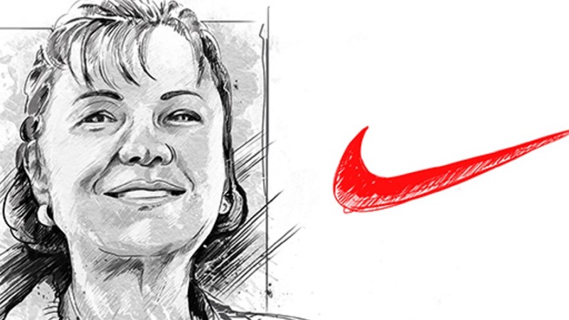 La historia detrás de la creadora del logo de Nike y los 35 dólares que  valió su aporte | Marketing Registrado