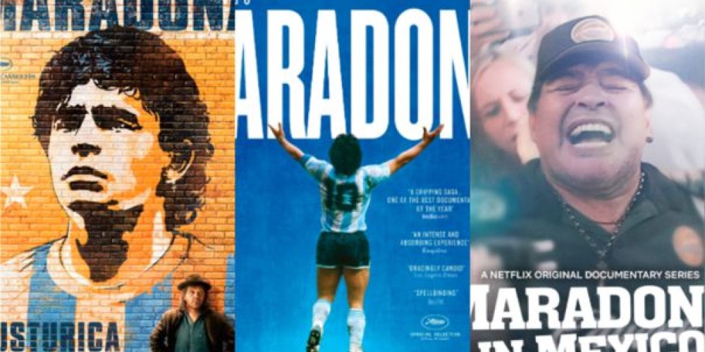 Las pel&iacute;culas y series que se estrenaron sobre la vida de Maradona