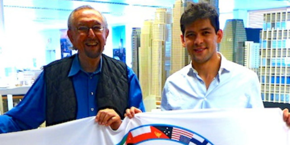 Cesar Pelli, se suma al proyecto de Unir el Mundo