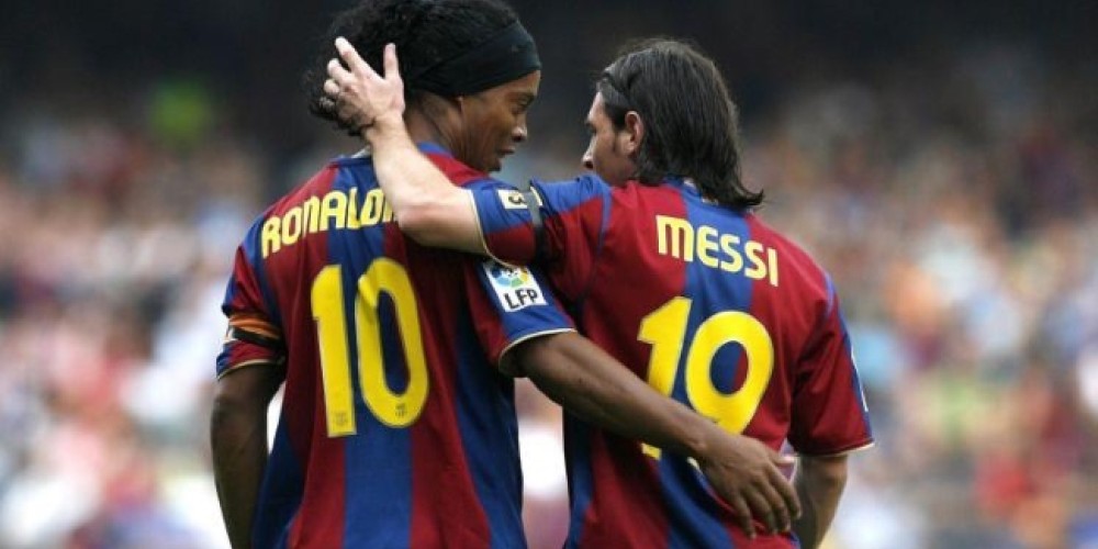 Los últimos ‘10’ del FC Barcelona con cuatro sudamericanos en la lista