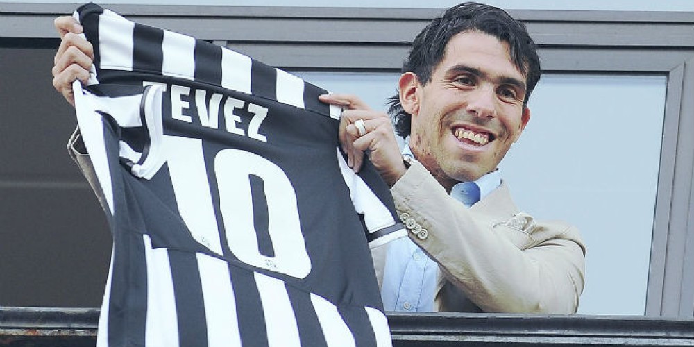 La camiseta de Tevez es la m&aacute;s vendida en la Juventus